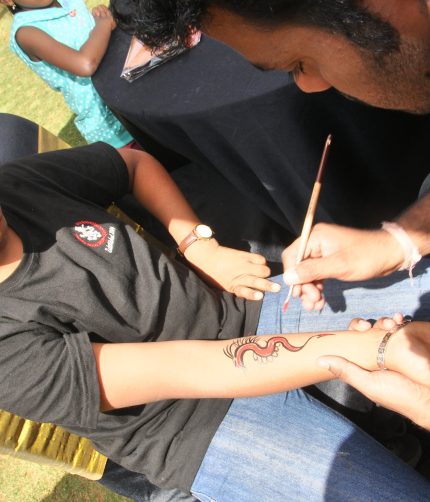 Tattoo Artsist for Birthday Party