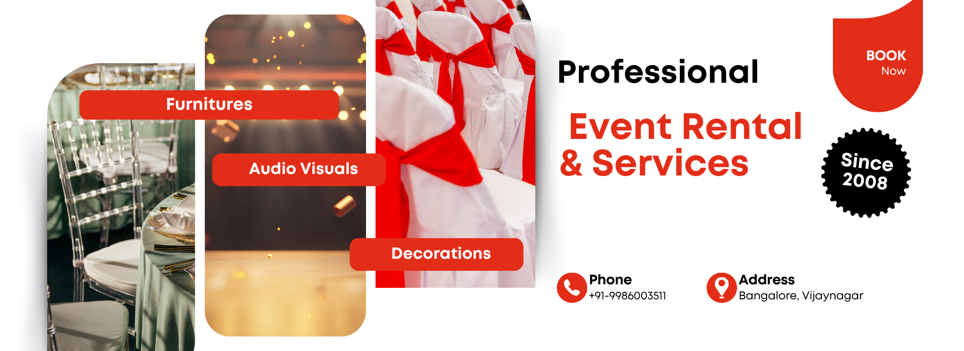 Events Solutions Cc Rentals Event Solutions & Event Infrastructure in Bangalore | PartyShikari 2026