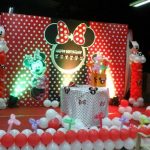 Micky and mini Mouse decorations