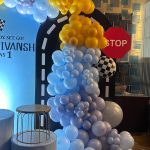 F1 Race theme Balloon Decorations