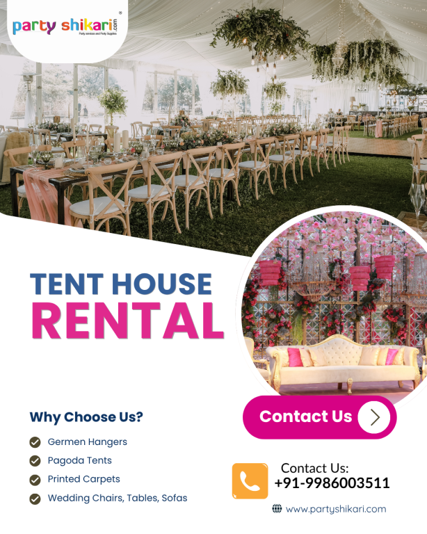 Tent House in Bangalore