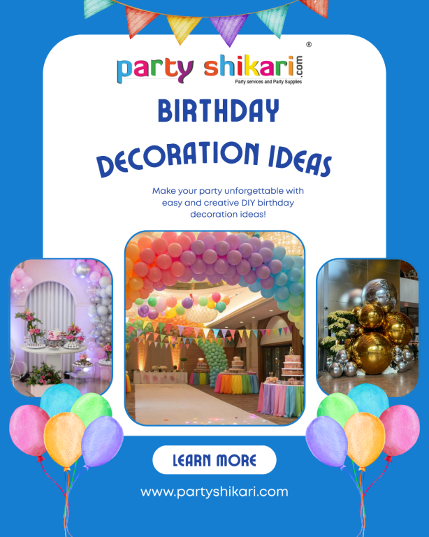 Birthday Event Planners in Bangalore